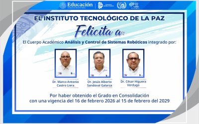 Se acreditan Cuerpos Académicos del IT de La Paz